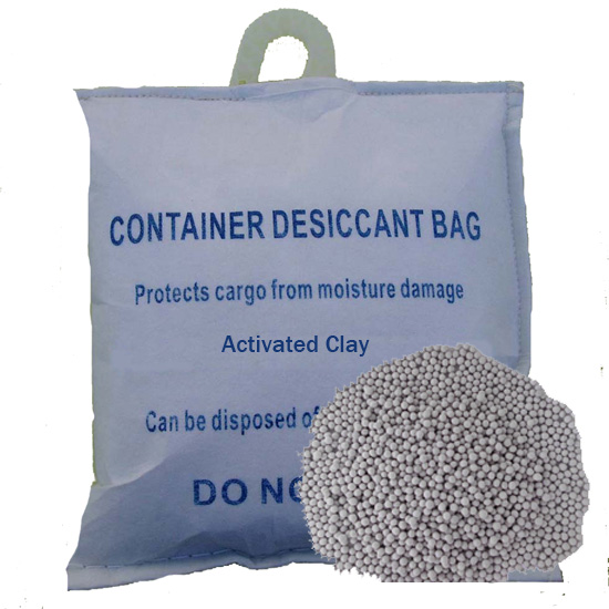 Granule container desiccant
